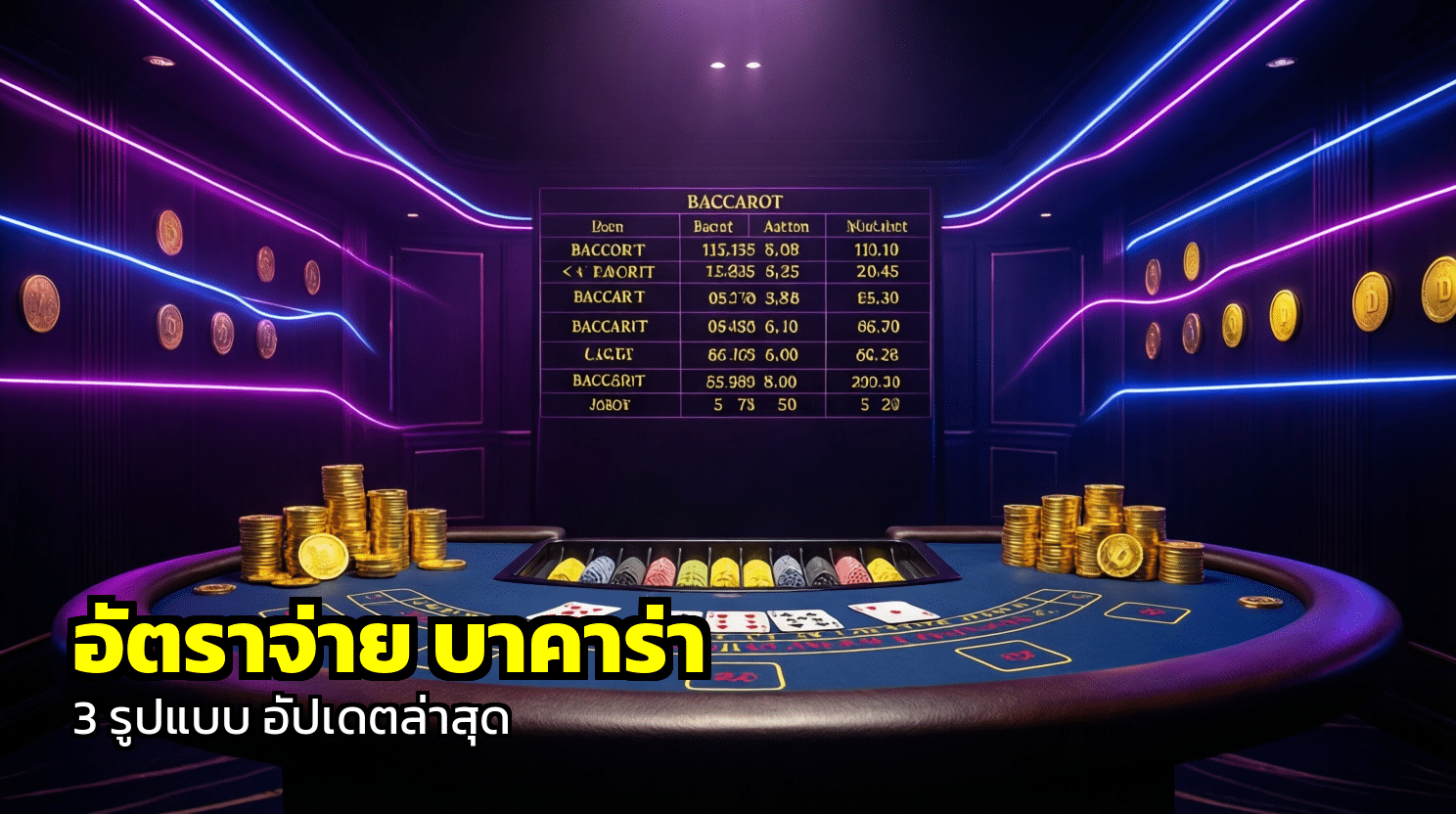 อัตราจ่าย บาคาร่า