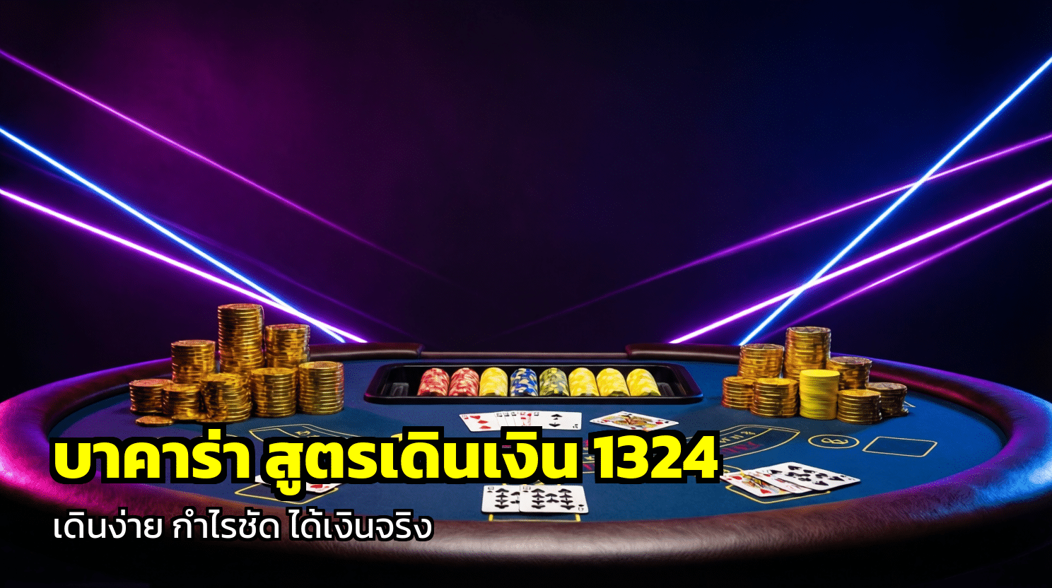 บาคาร่า สูตรเดินเงิน 1324